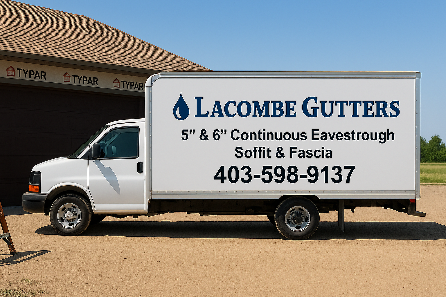 Lacombe Gutters Truck